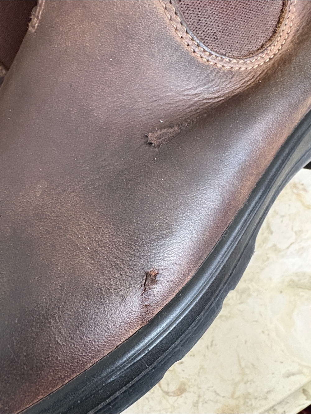 Blundstone Brown Leather Chelsea Ankle Boots - Picture 13 of 13